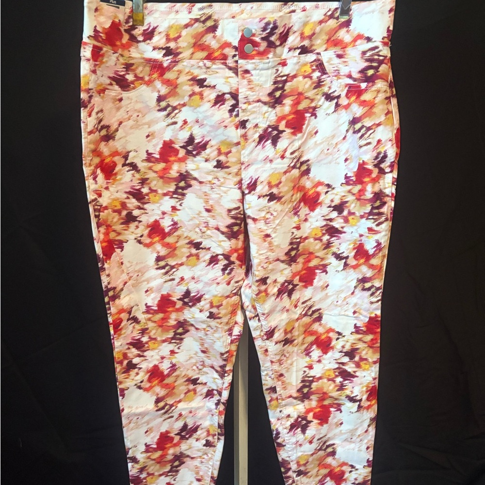 Colorful Abstract Print Garment